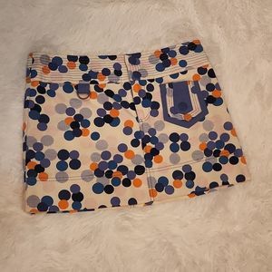 Marc Jacobs Mini Skirt Sz 8 Polka Dots